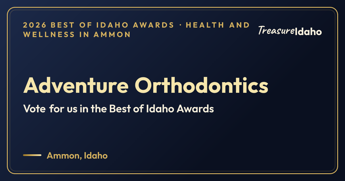 Vote for Adventure Orthodontics card for Health and wellness in Ammon