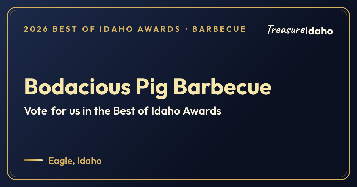 Vote for Bodacious Pig Barbecue card for Barbecue