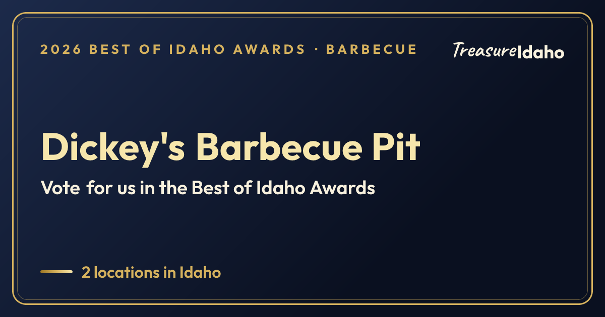 Vote for Dickey's Barbecue Pit card for Barbecue