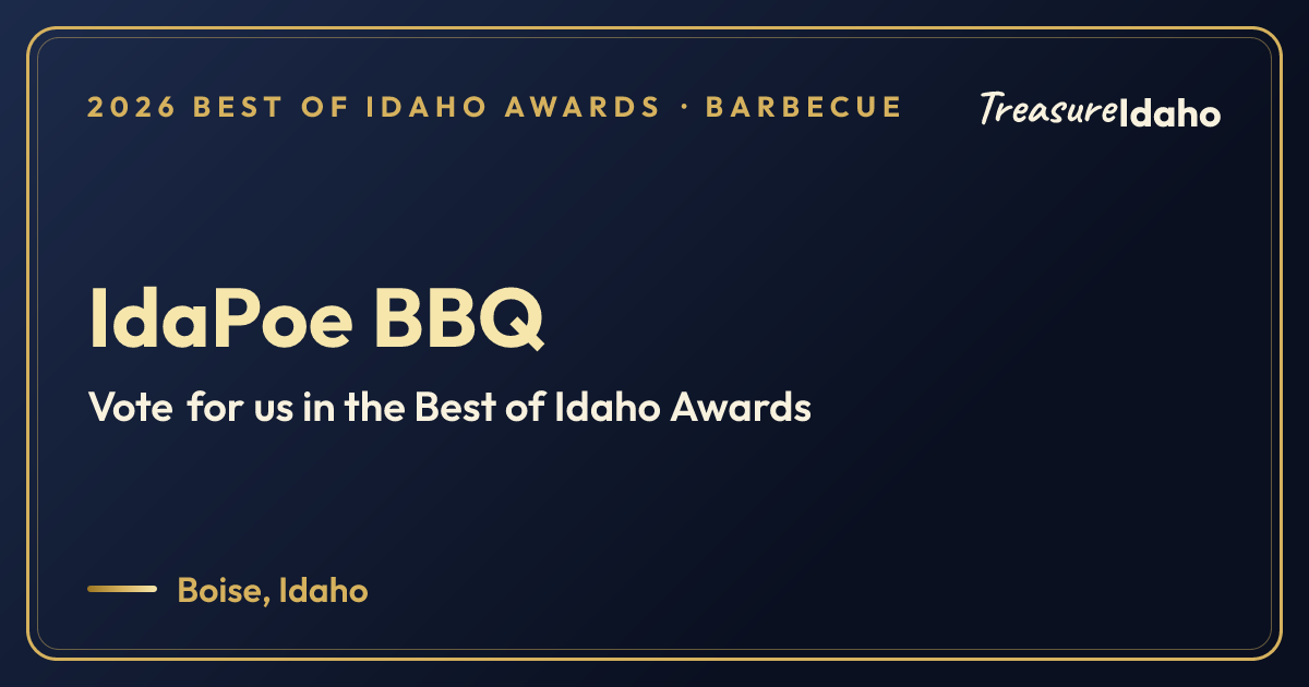 Vote for IdaPoe BBQ card for Barbecue