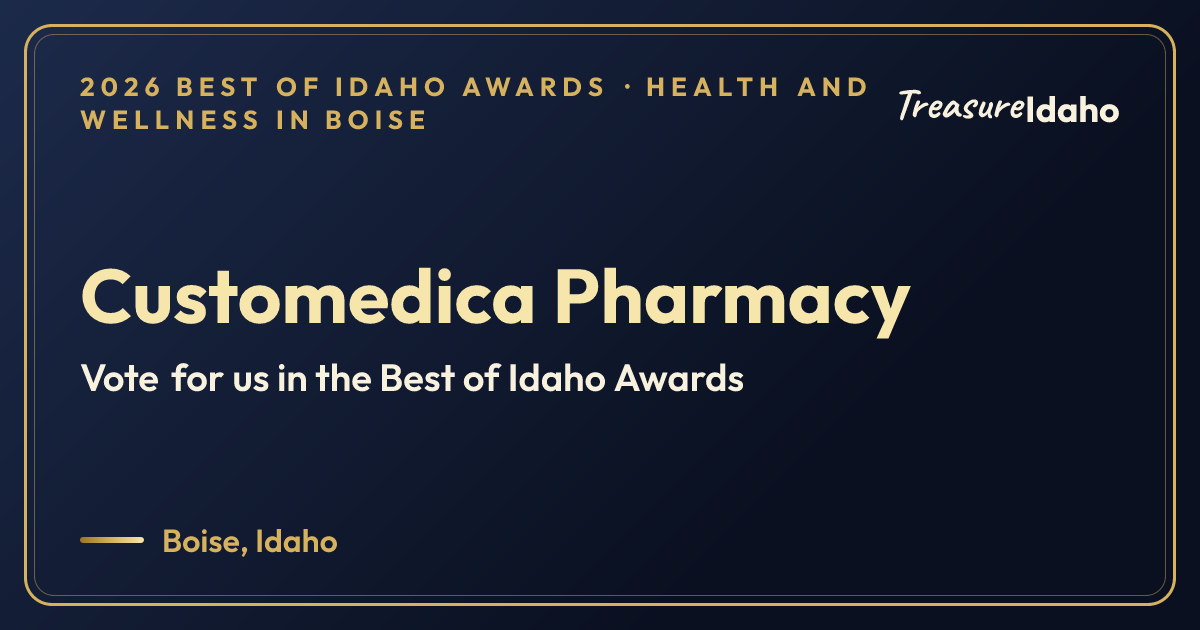 Vote for Customedica Pharmacy card for Health and wellness in Boise