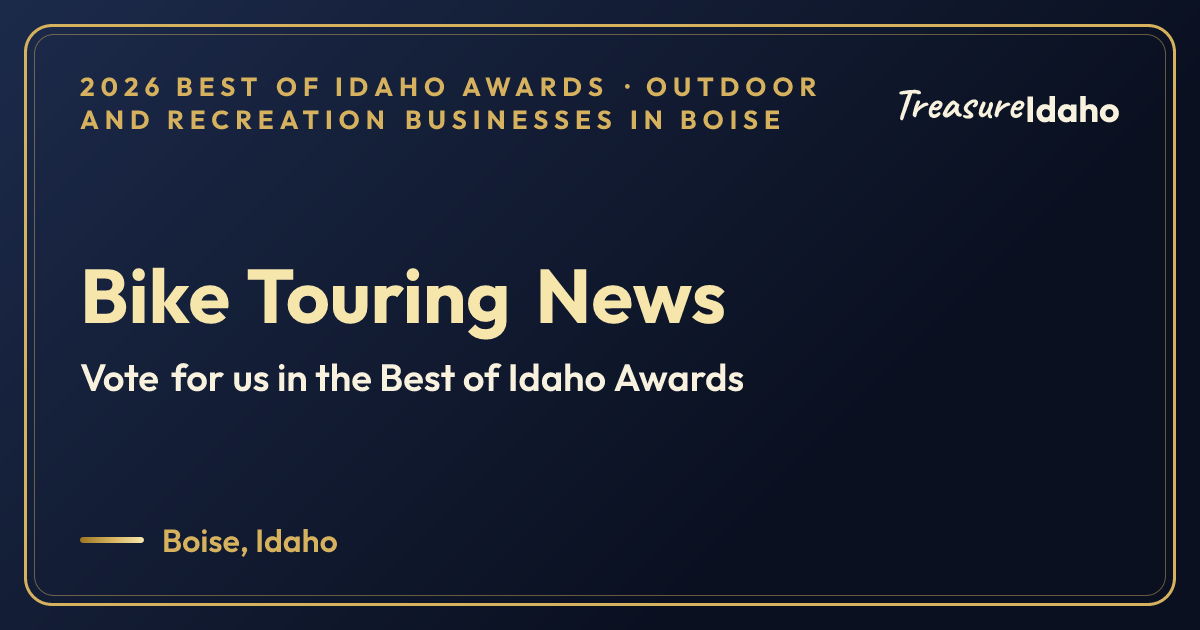 Vote for Bike Touring News card for Outdoor and recreation businesses in Boise