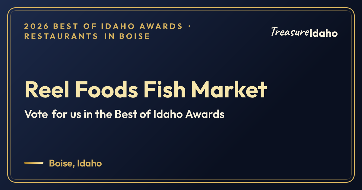Vote for Reel Foods Fish Market card for Restaurants in Boise