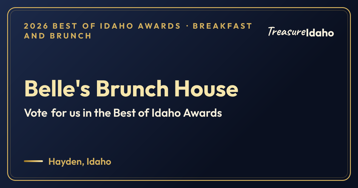 Vote for Belle's Brunch House card for Breakfast and brunch