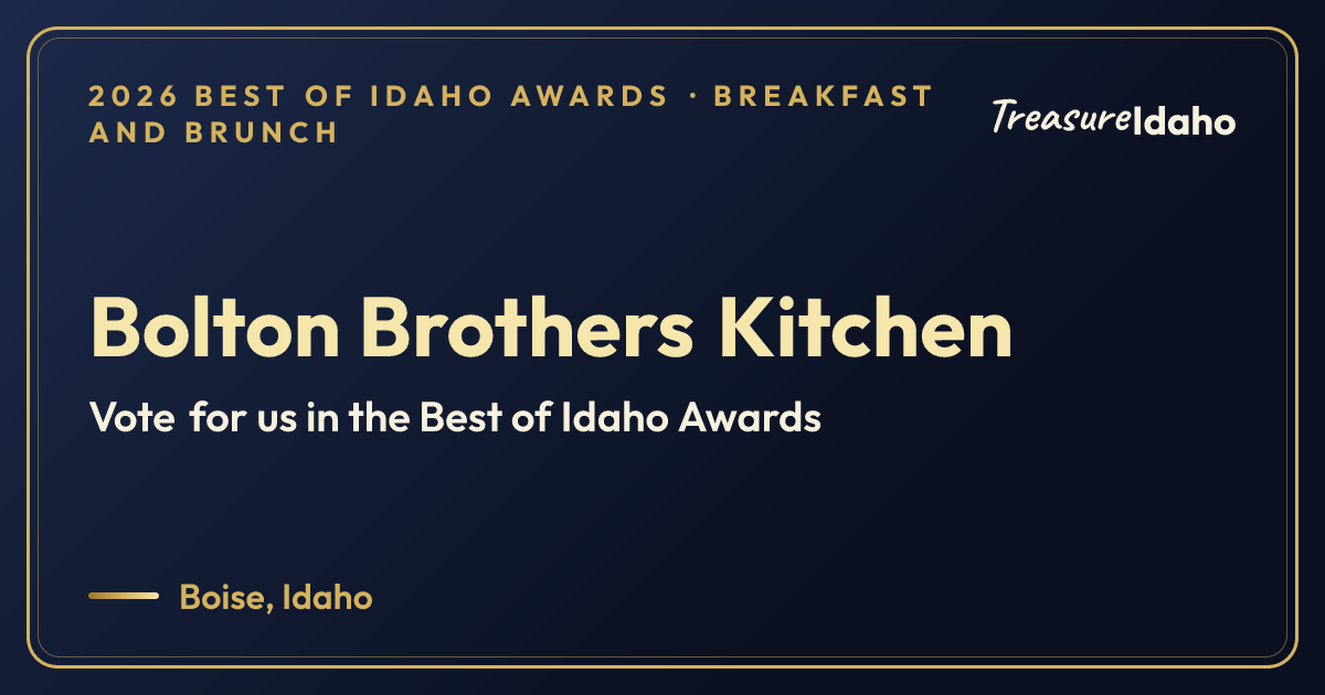 Vote for Bolton Brothers Kitchen card for Breakfast and brunch