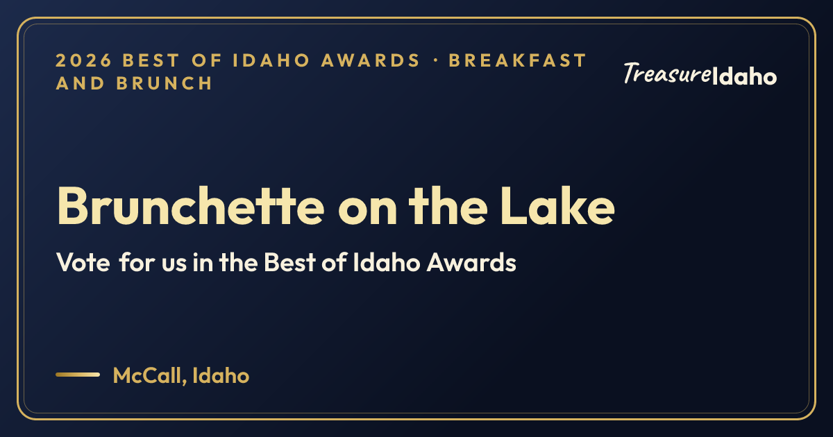 Vote for Brunchette on the Lake card for Breakfast and brunch