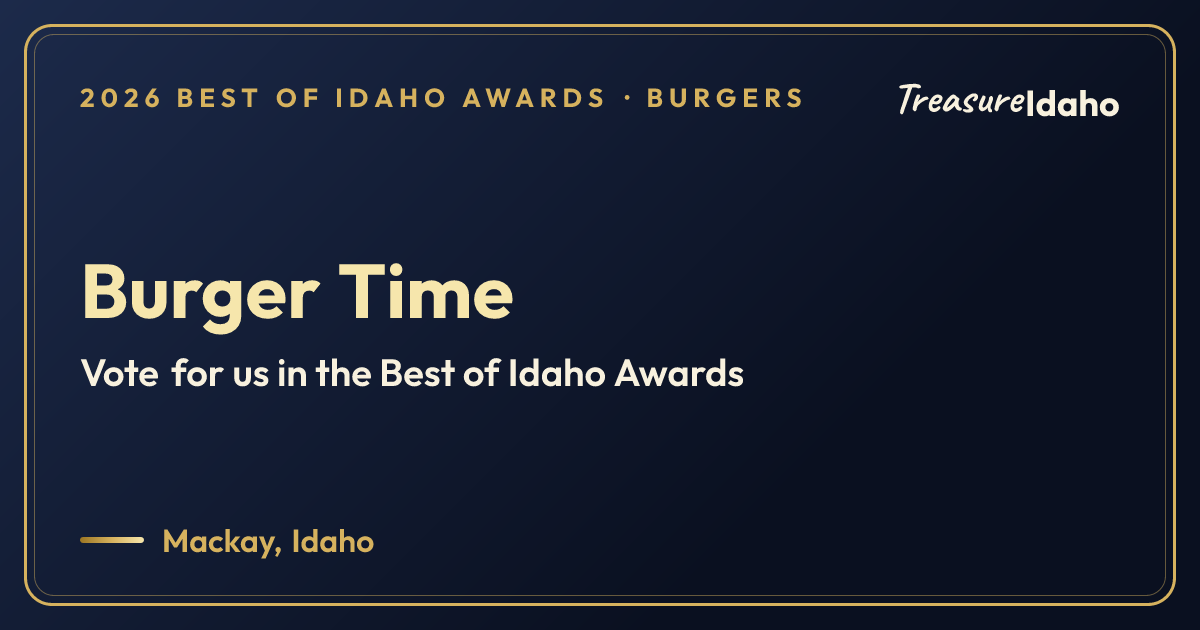 Vote for Burger Time card for Burgers
