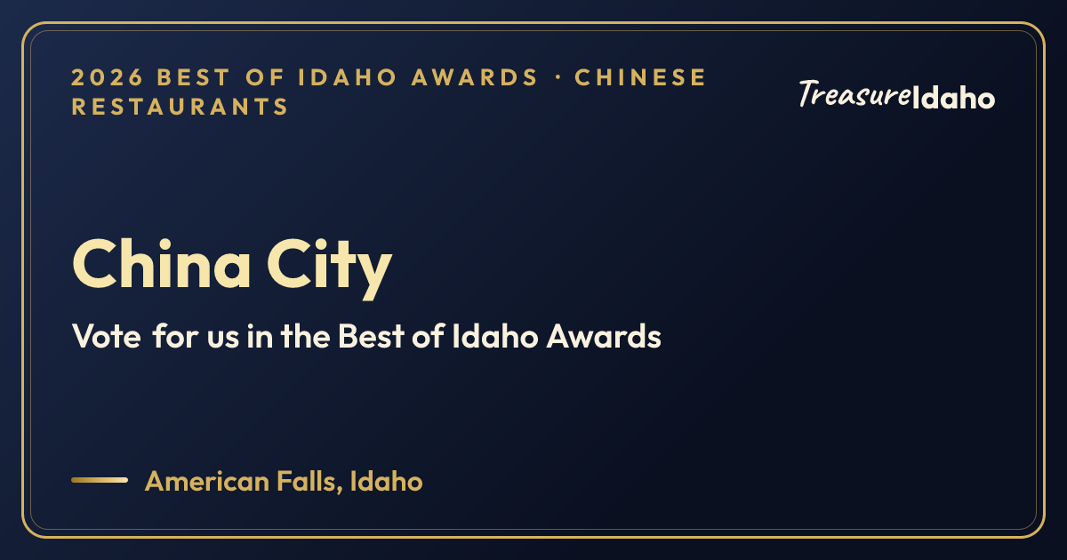 Vote for China City card for Chinese restaurants