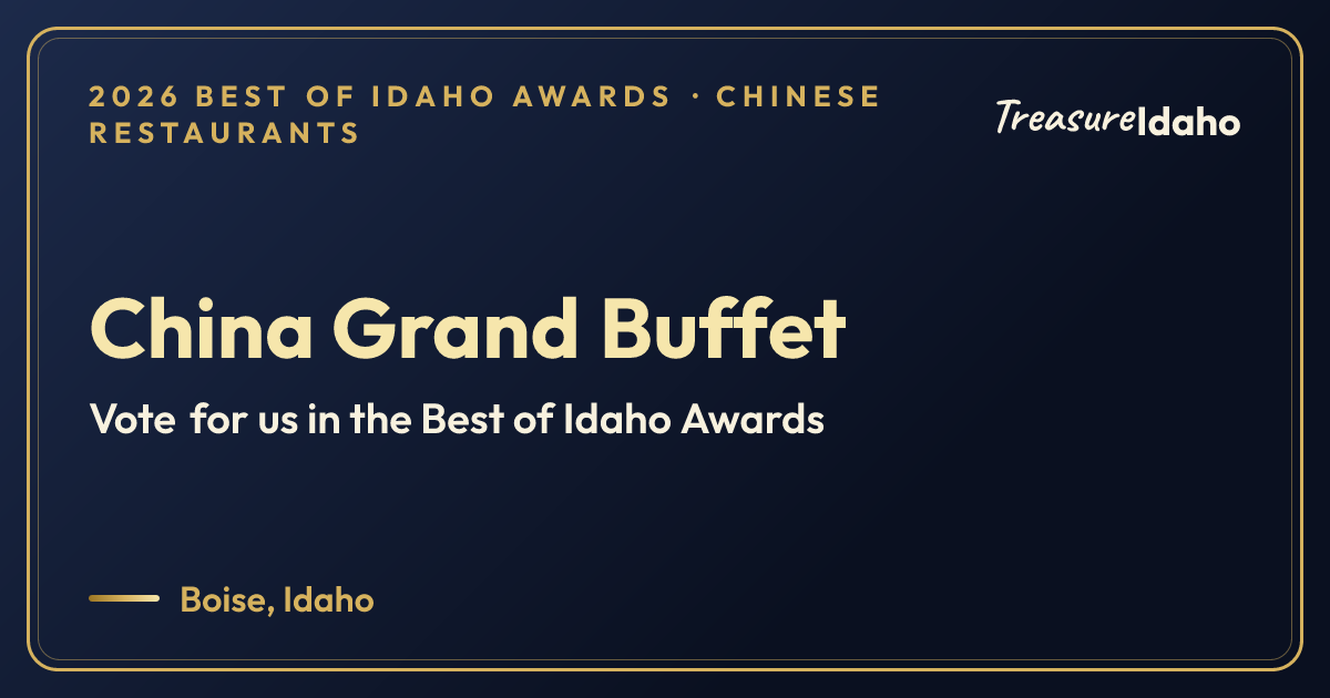 Vote for China Grand Buffet card for Chinese restaurants
