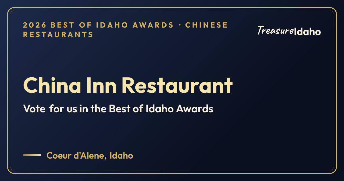 Vote for China Inn Restaurant card for Chinese restaurants