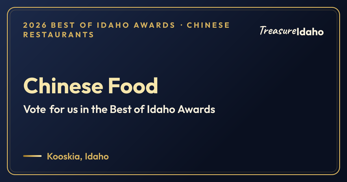 Vote for Chinese Food card for Chinese restaurants