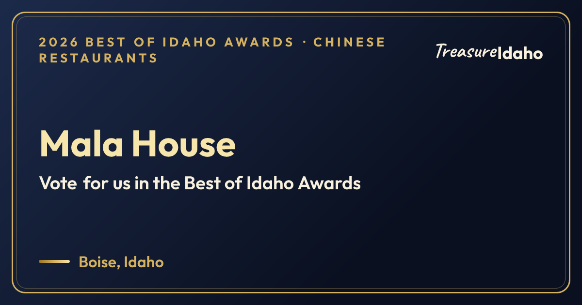 Vote for Mala House card for Chinese restaurants