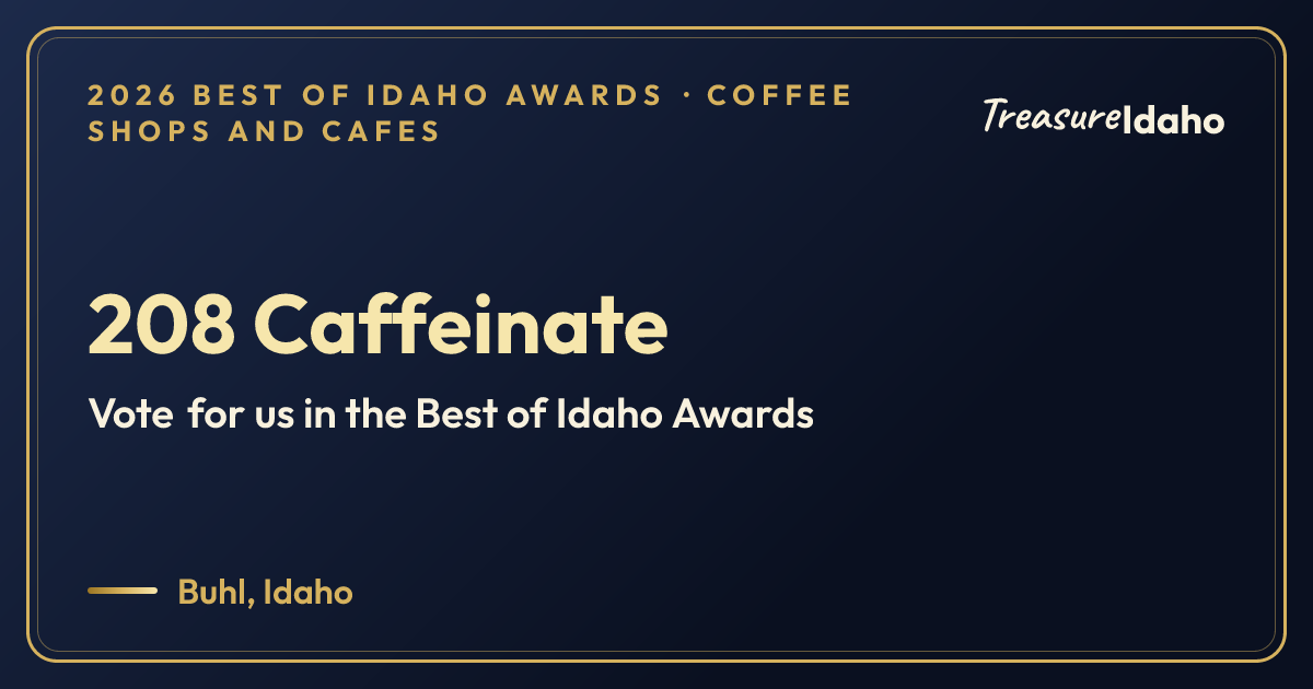 Vote for 208 Caffeinate card for Coffee shops and cafes