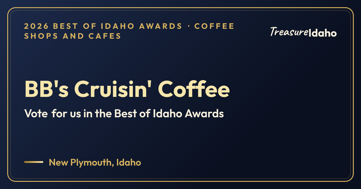 Vote for BB's Cruisin' Coffee card for Coffee shops and cafes