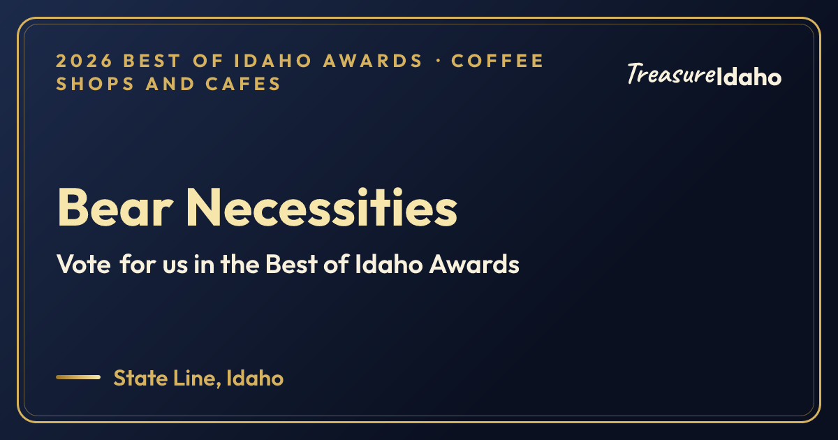 Vote for Bear Necessities card for Coffee shops and cafes