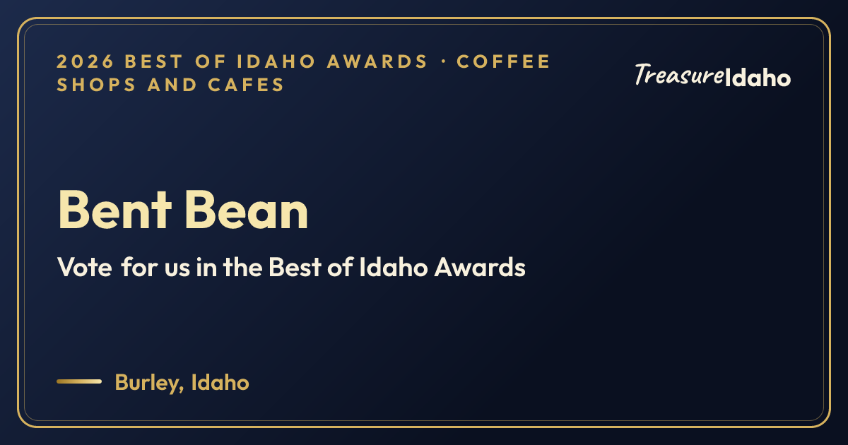 Vote for Bent Bean card for Coffee shops and cafes