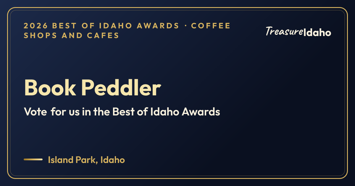 Vote for Book Peddler card for Coffee shops and cafes