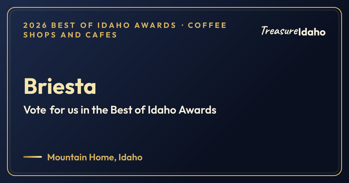 Vote for Briesta card for Coffee shops and cafes