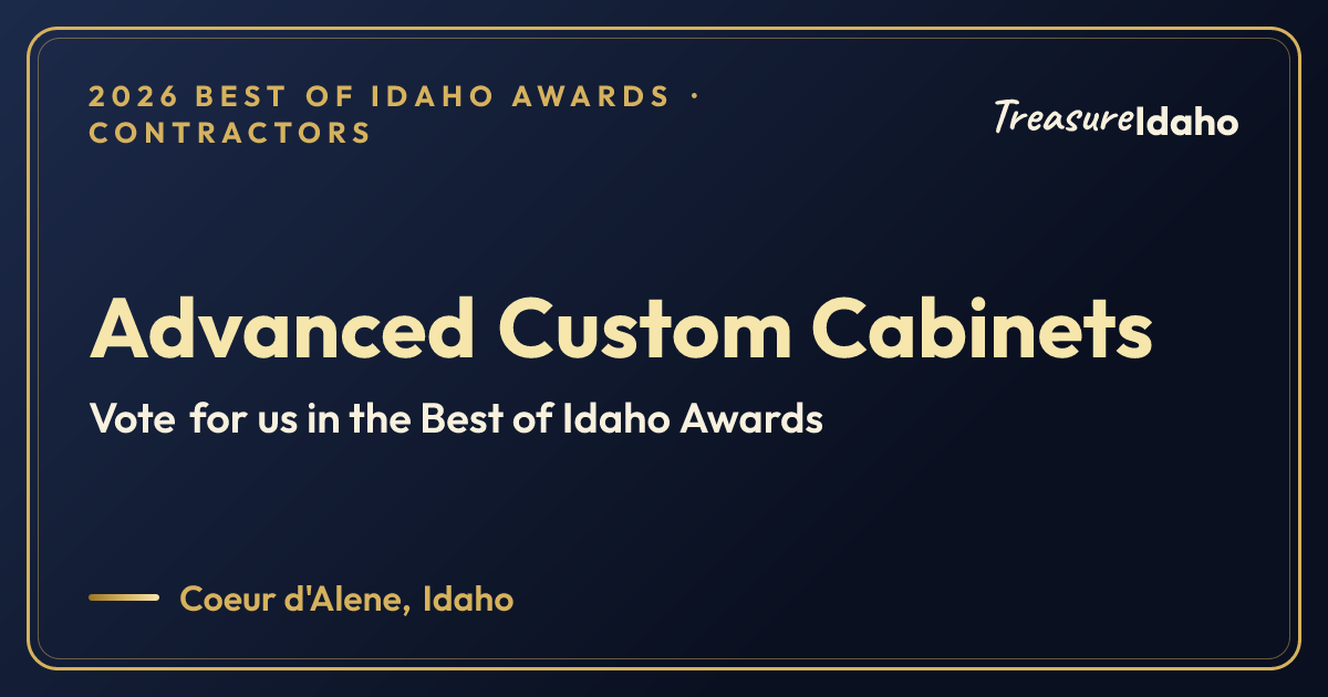 Vote for Advanced Custom Cabinets card for Contractors