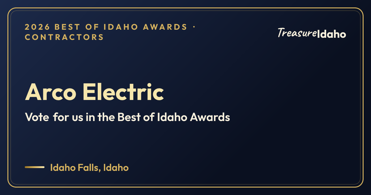 Vote for Arco Electric card for Contractors