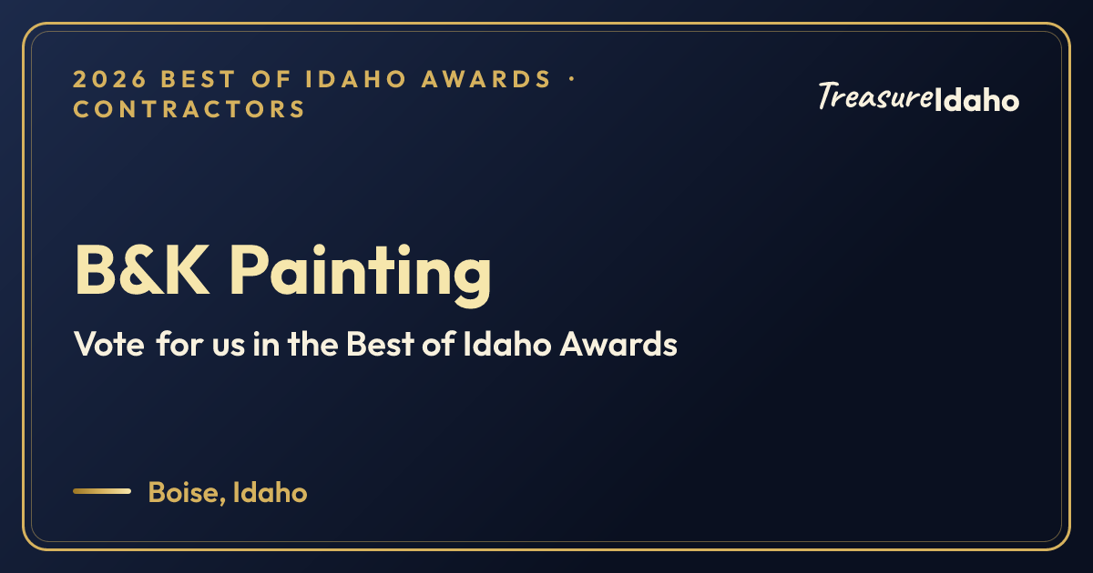 Vote for B&K Painting card for Contractors