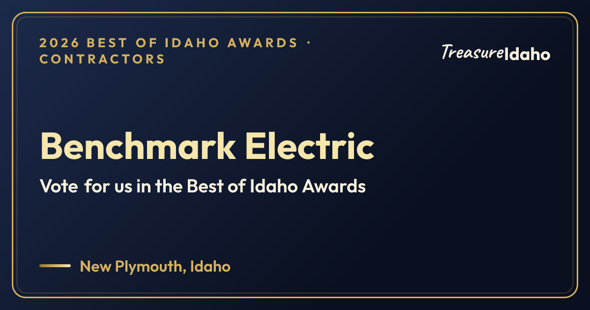 Vote for Benchmark Electric card for Contractors