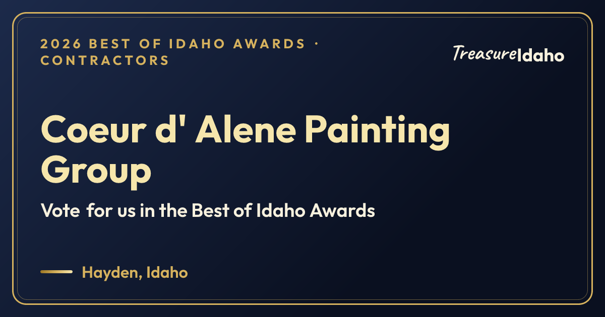 Vote for Coeur d' Alene Painting Group card for Contractors