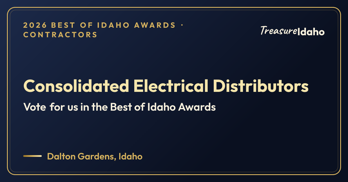 Vote for Consolidated Electrical Distributors card for Contractors