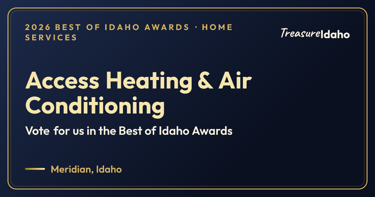 Vote for Access Heating & Air Conditioning card for Home services