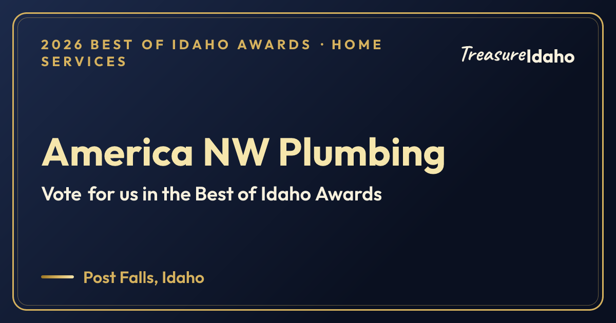 Vote for America NW Plumbing card for Home services