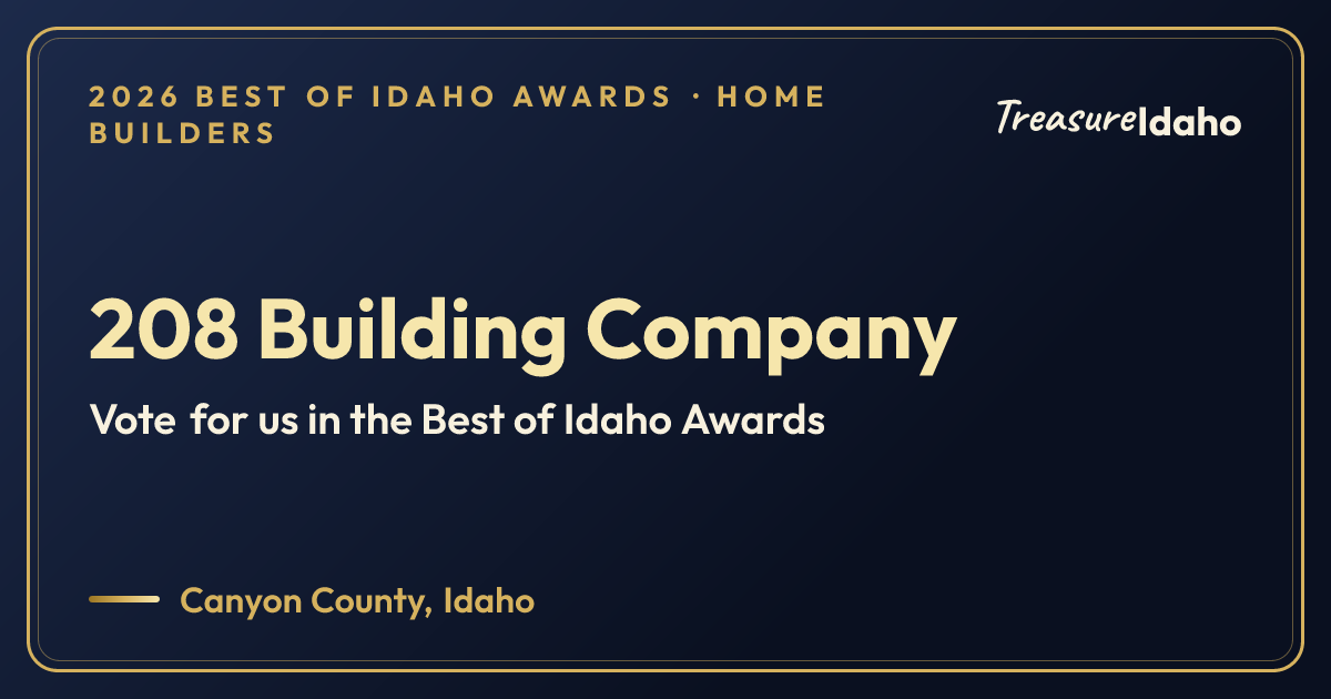 Vote for 208 Building Company card for Home builders
