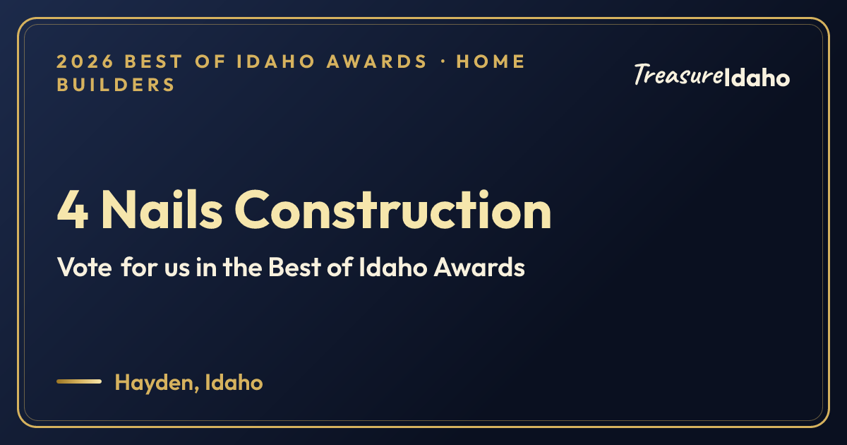 Vote for 4 Nails Construction card for Home builders