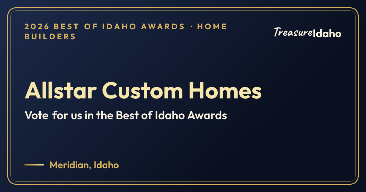 Vote for Allstar Custom Homes card for Home builders