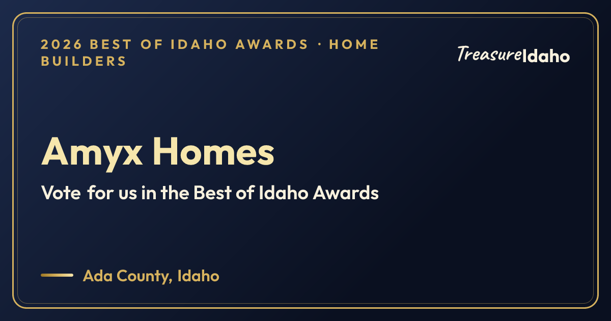 Vote for Amyx Homes card for Home builders