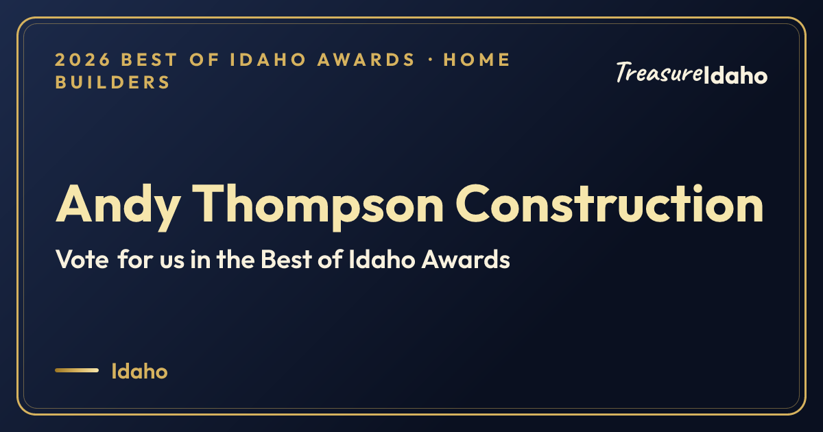Vote for Andy Thompson Construction card for Home builders