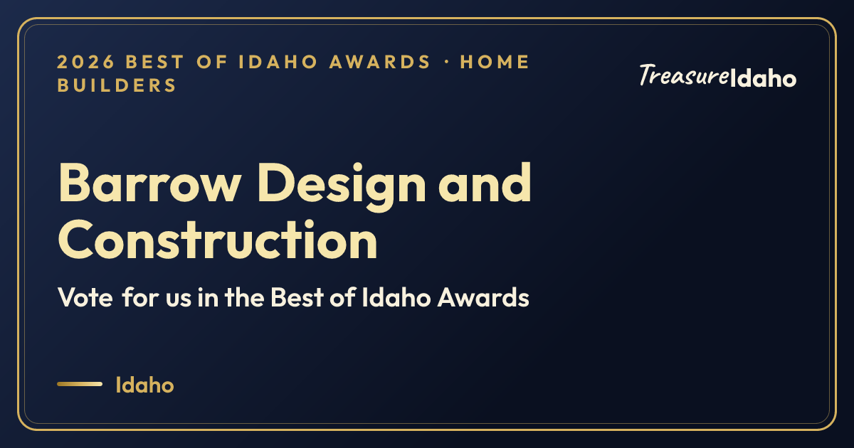 Vote for Barrow Design and Construction card for Home builders