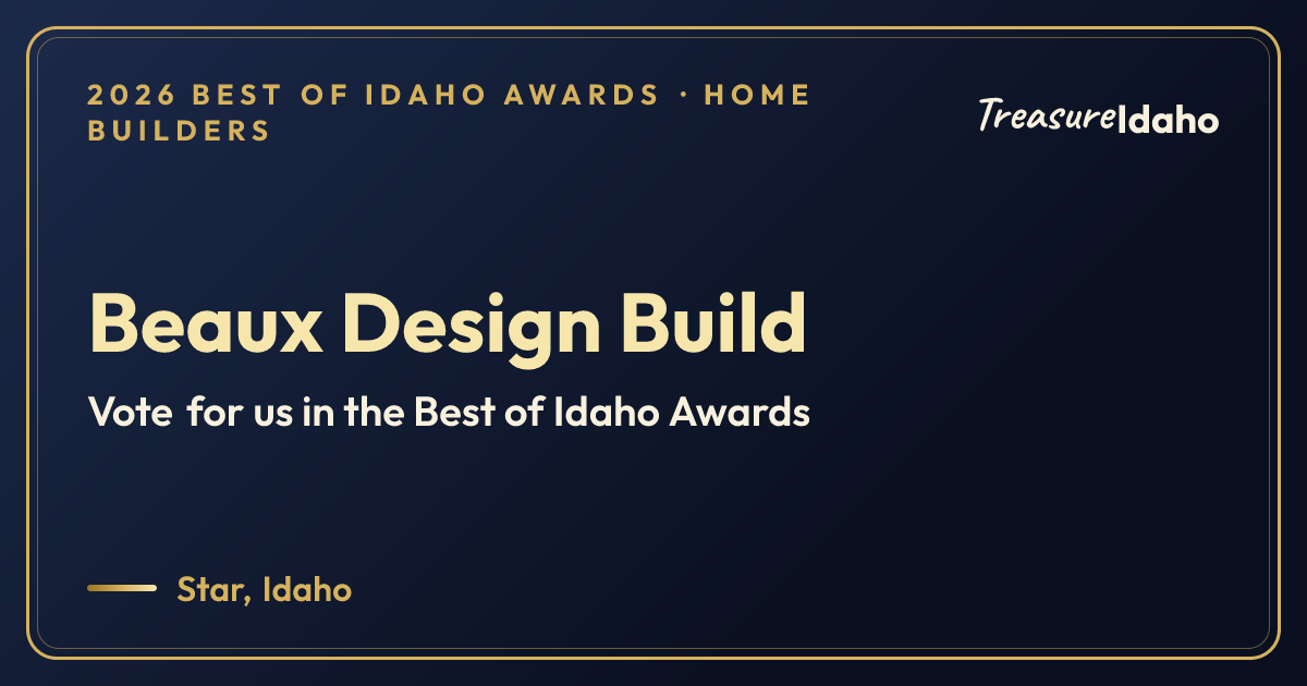 Vote for Beaux Design Build card for Home builders