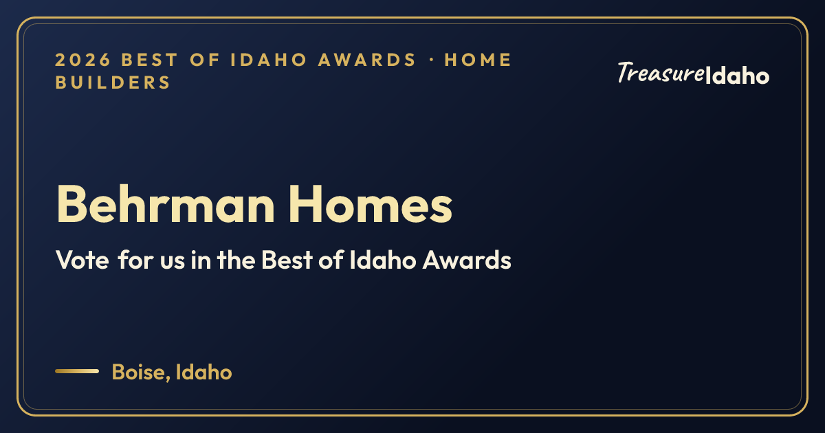 Vote for Behrman Homes card for Home builders