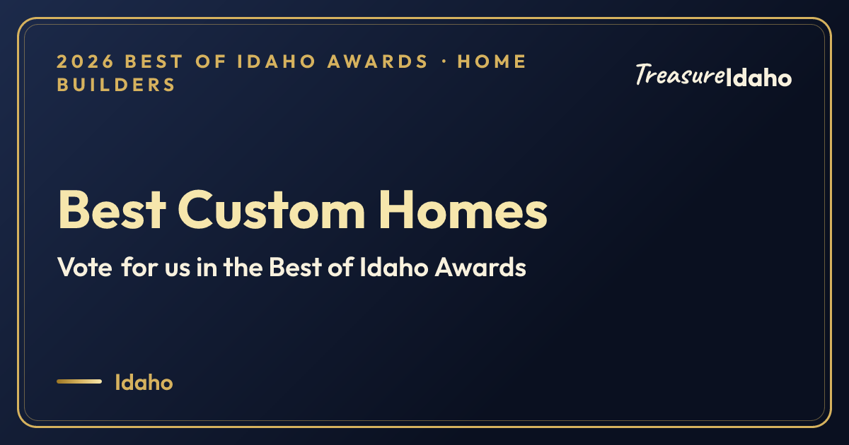 Vote for Best Custom Homes card for Home builders