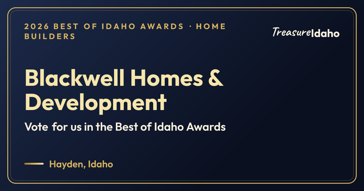 Vote for Blackwell Homes & Development card for Home builders