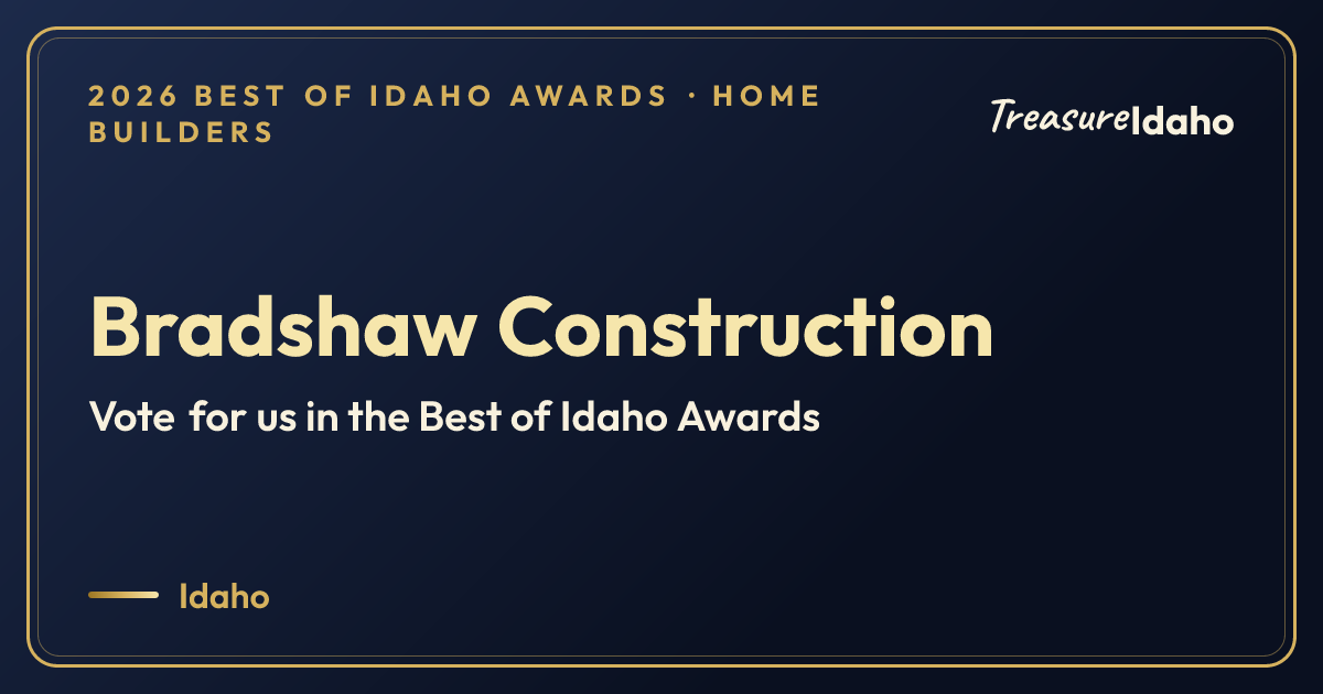 Vote for Bradshaw Construction card for Home builders