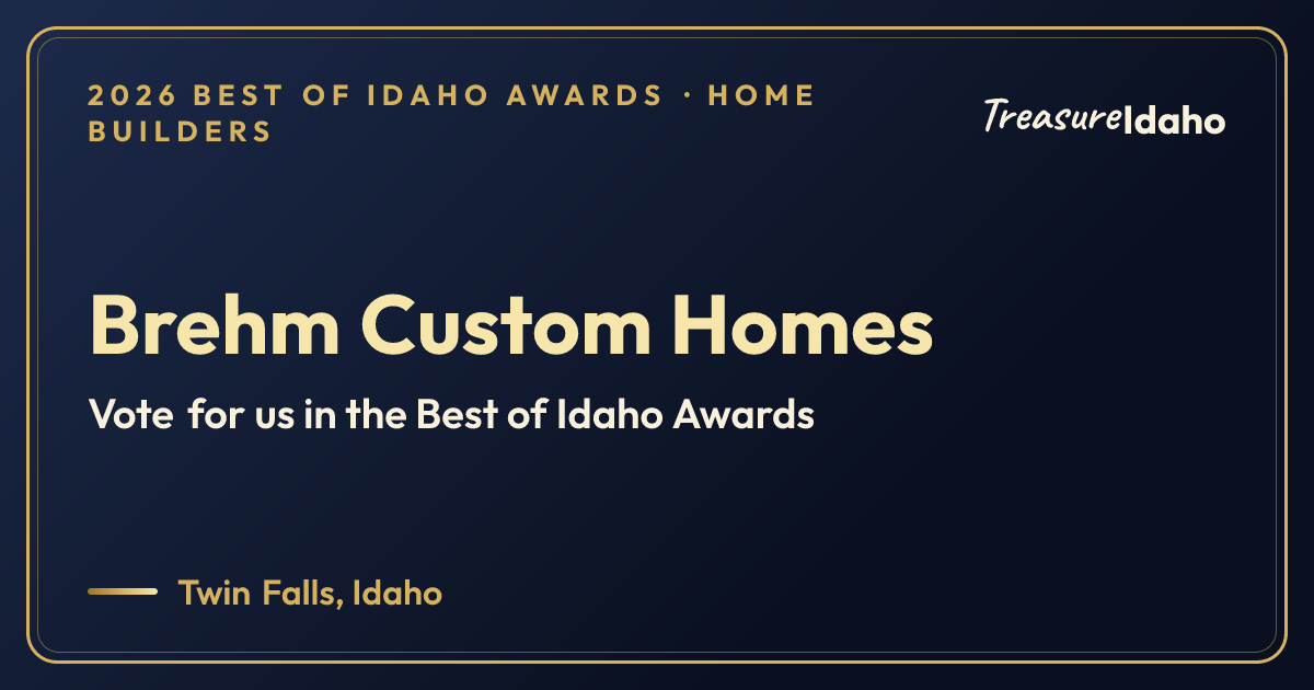 Vote for Brehm Custom Homes card for Home builders