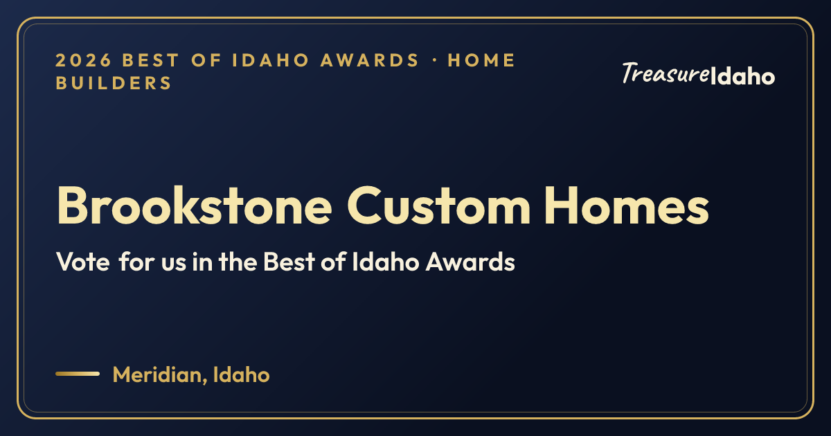 Vote for Brookstone Custom Homes card for Home builders