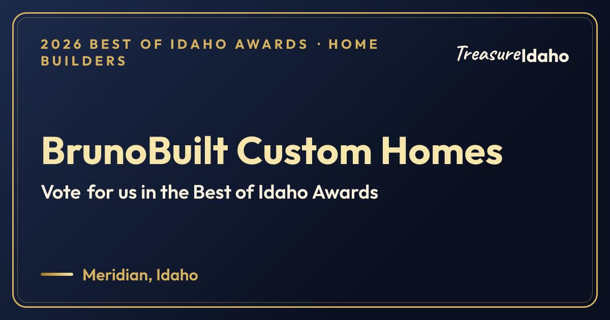 Vote for BrunoBuilt Custom Homes card for Home builders