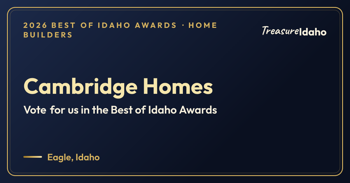 Vote for Cambridge Homes card for Home builders