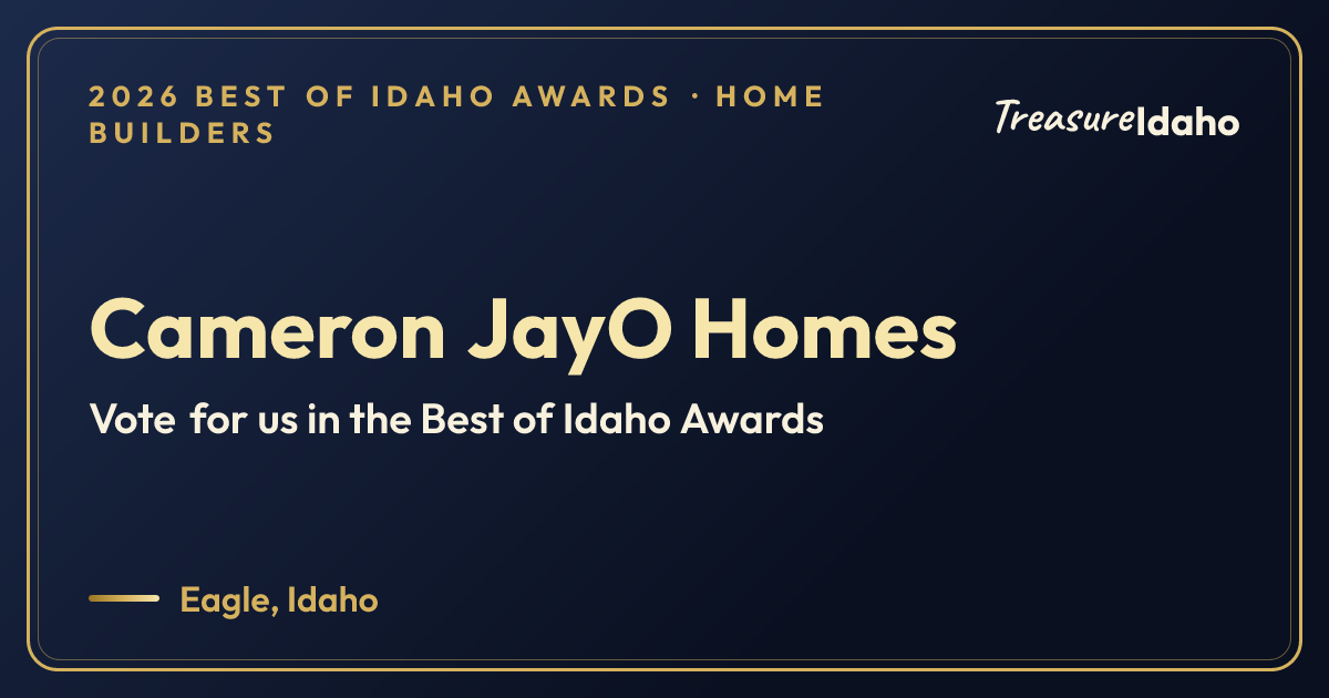 Vote for Cameron JayO Homes card for Home builders