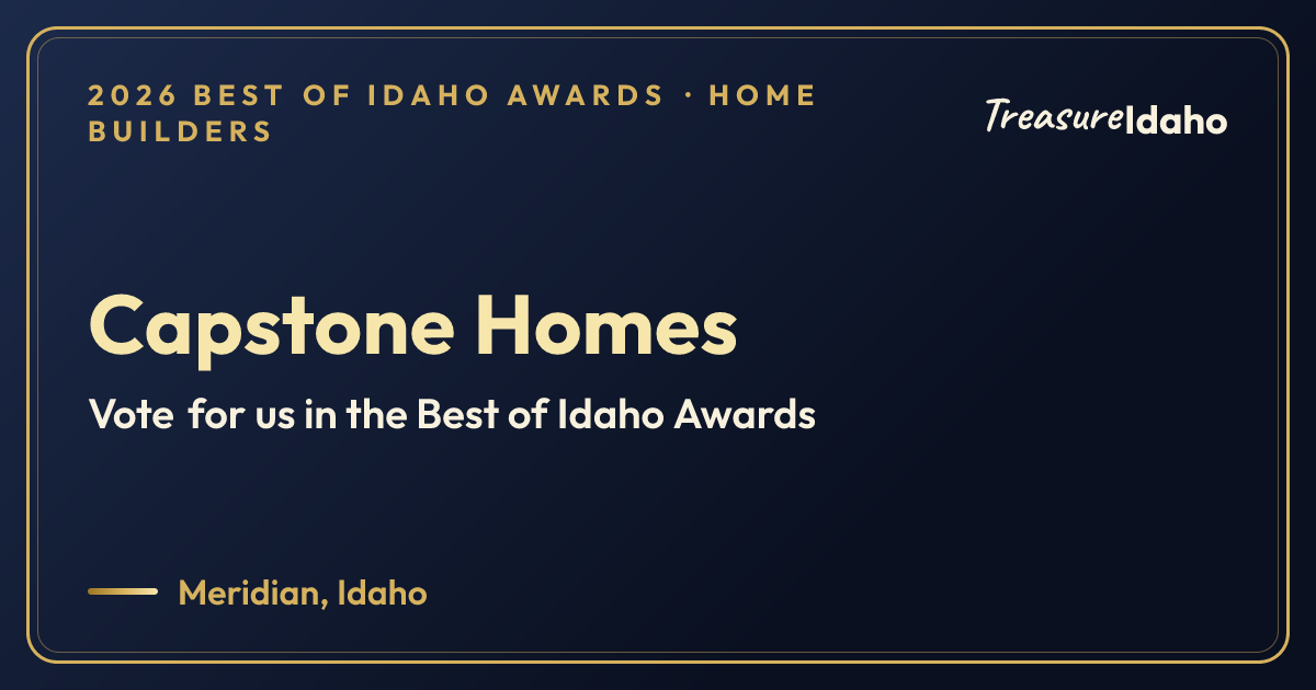Vote for Capstone Homes card for Home builders