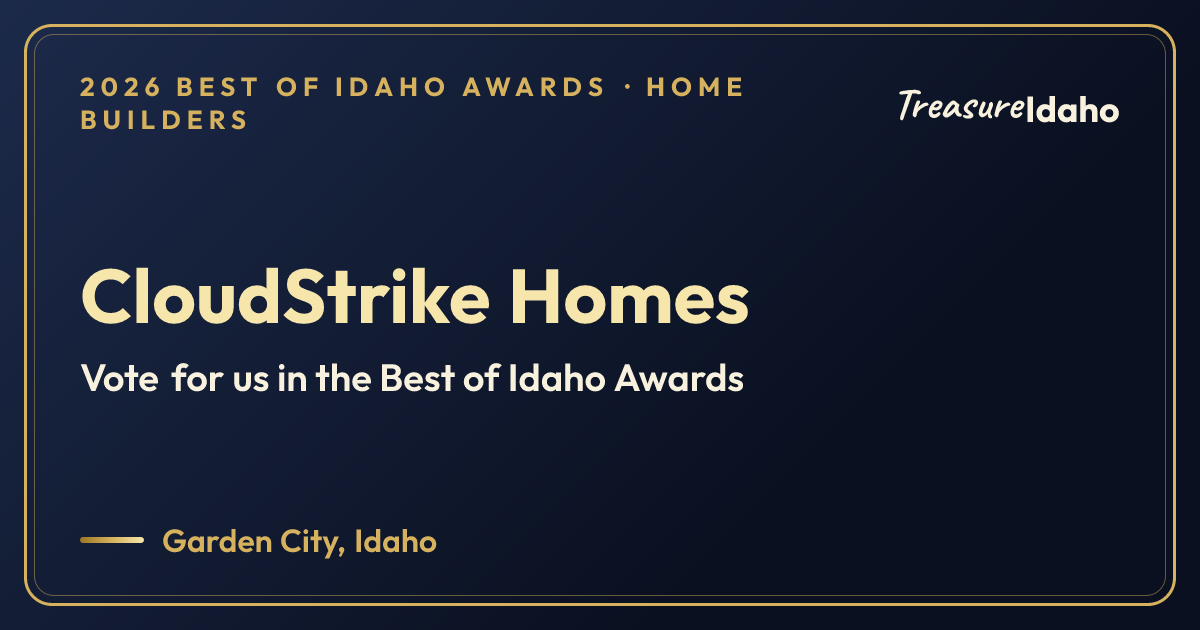 Vote for CloudStrike Homes card for Home builders