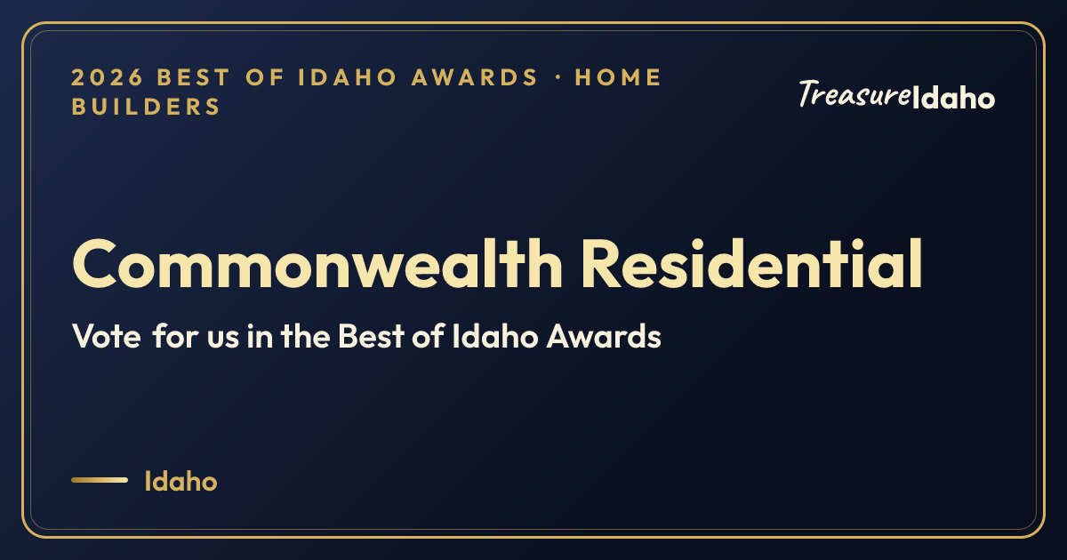Vote for Commonwealth Residential card for Home builders