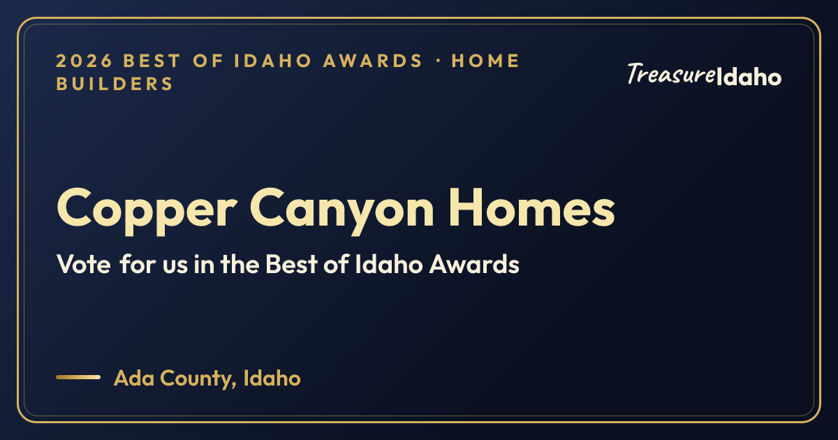 Vote for Copper Canyon Homes card for Home builders